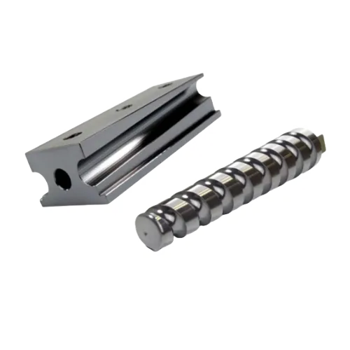 DLCX diamond-like carbon (DLC) coated die block and screw
